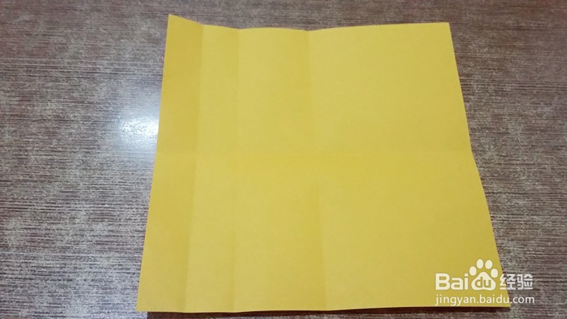 三角盒的彩纸折法