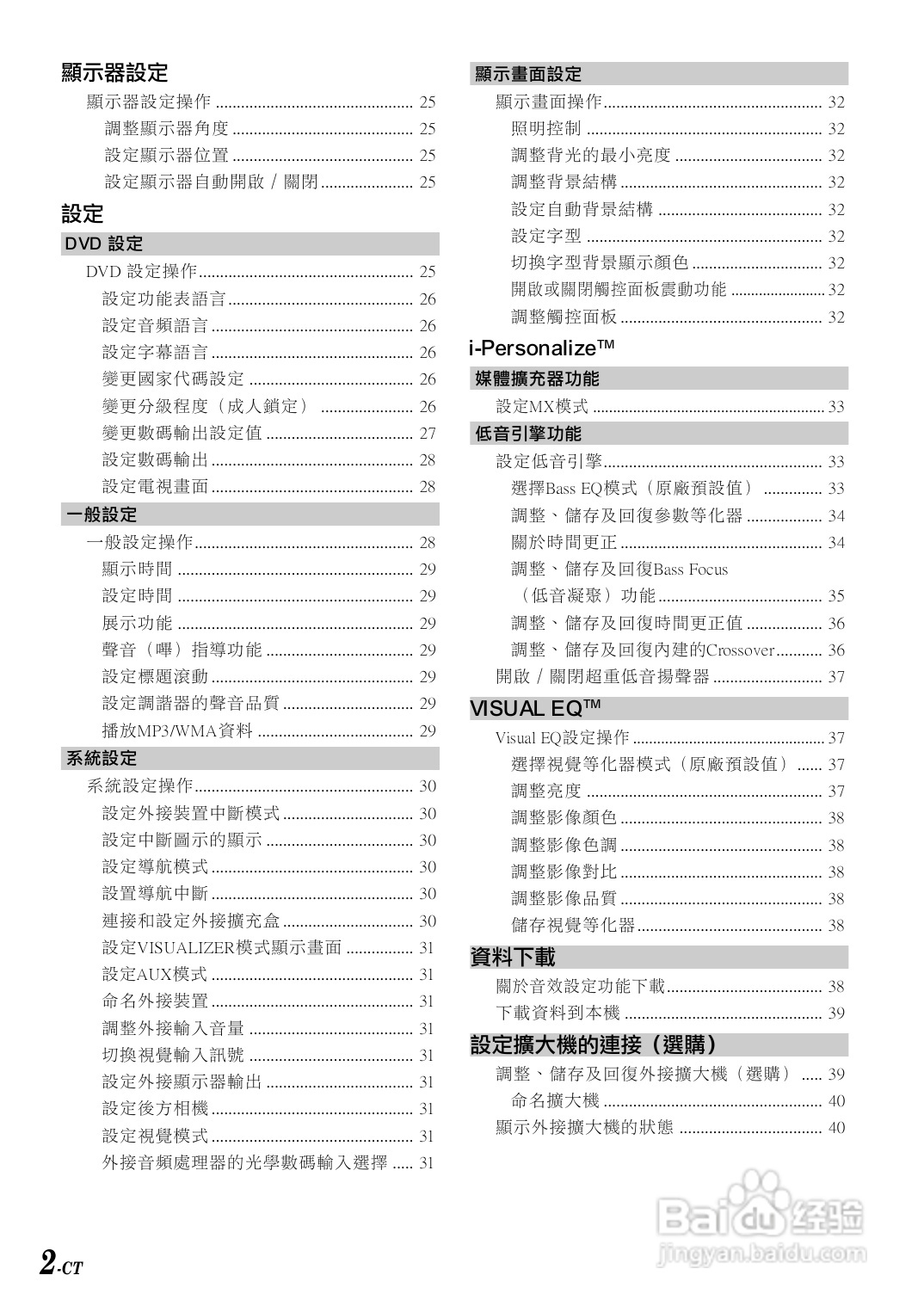 阿尔派IVA-D300E型 车载DVD播放器 说明书:[1]