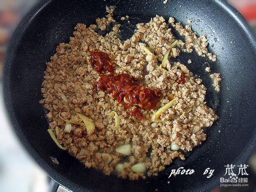 肉末鱼香豆腐