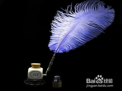 欧式卡通绘画中使用的黑白笔