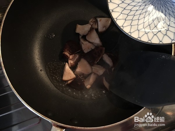 香菇炒面筋的做法