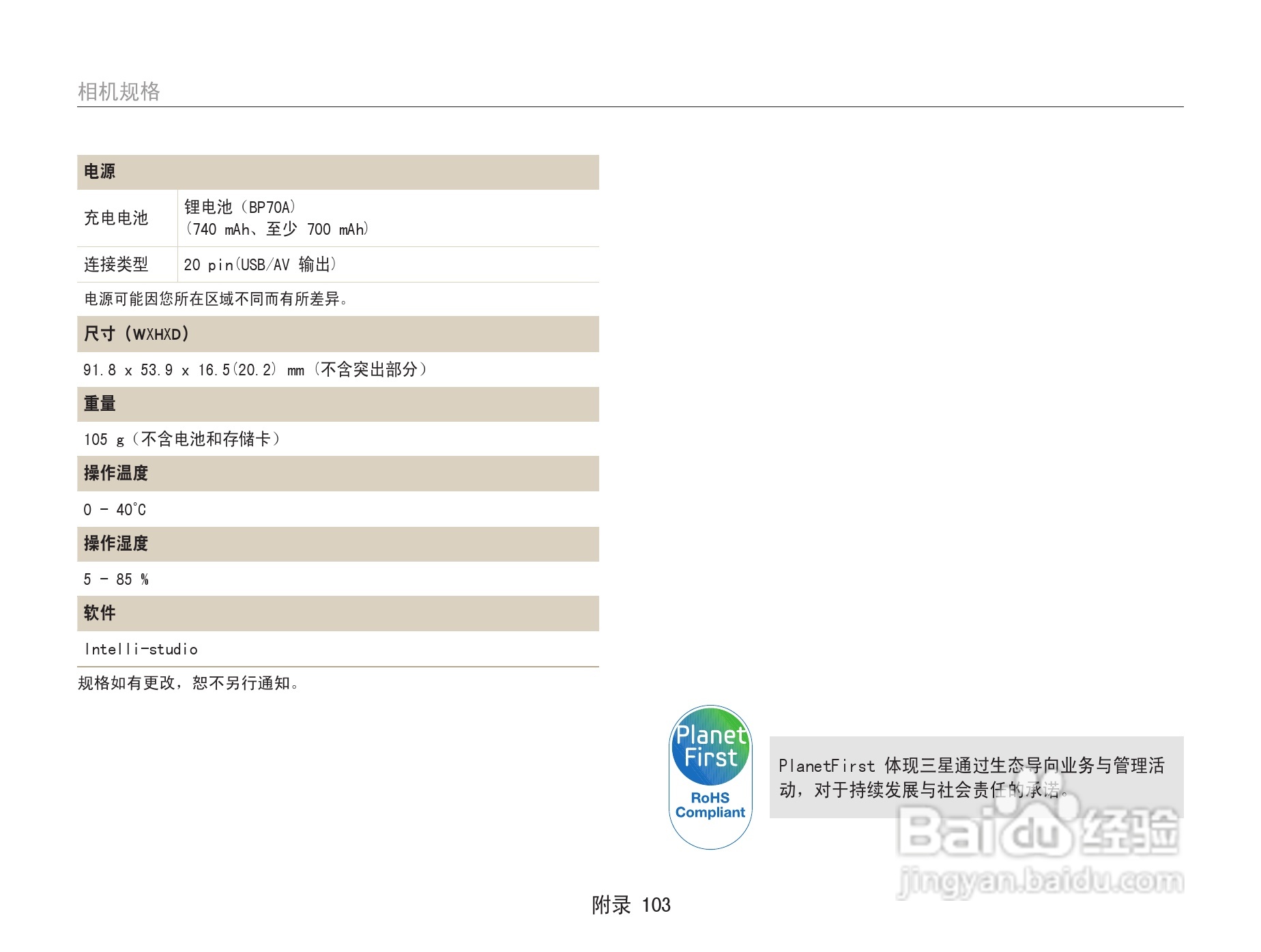 三星ST91数码相机使用说明书:[11]