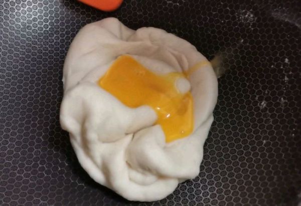 拒绝预拌粉的麻薯包(恐龙蛋)