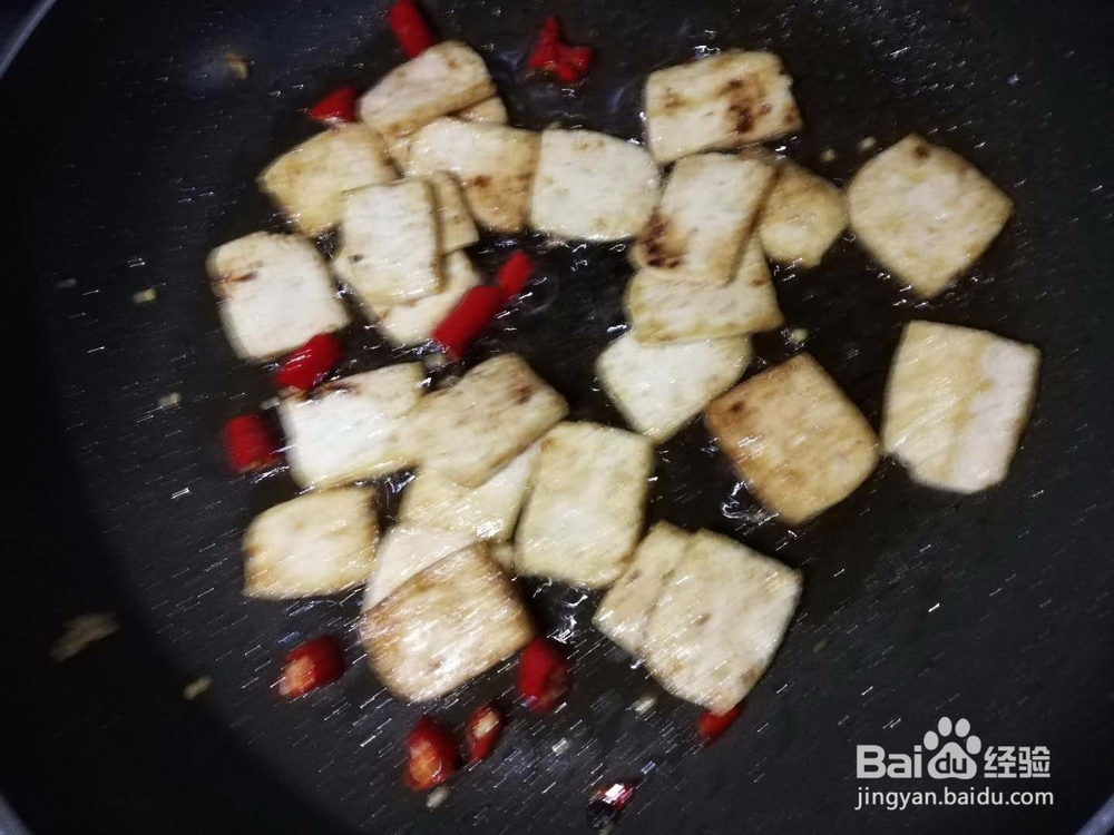 小炒方豆干的做法