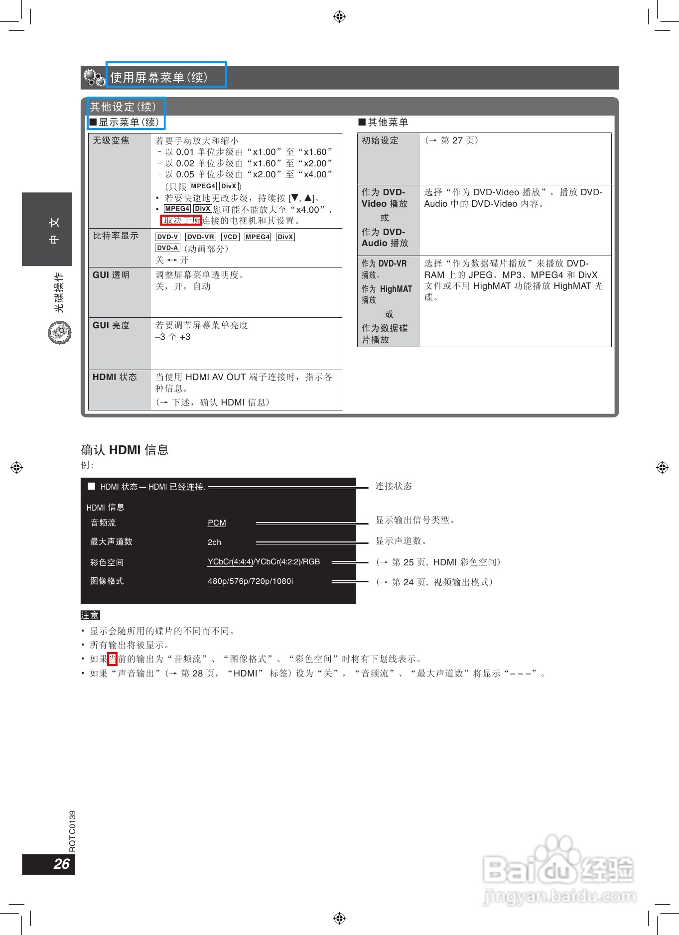 松下SC-HT901家庭影院使用说明书:[2]
