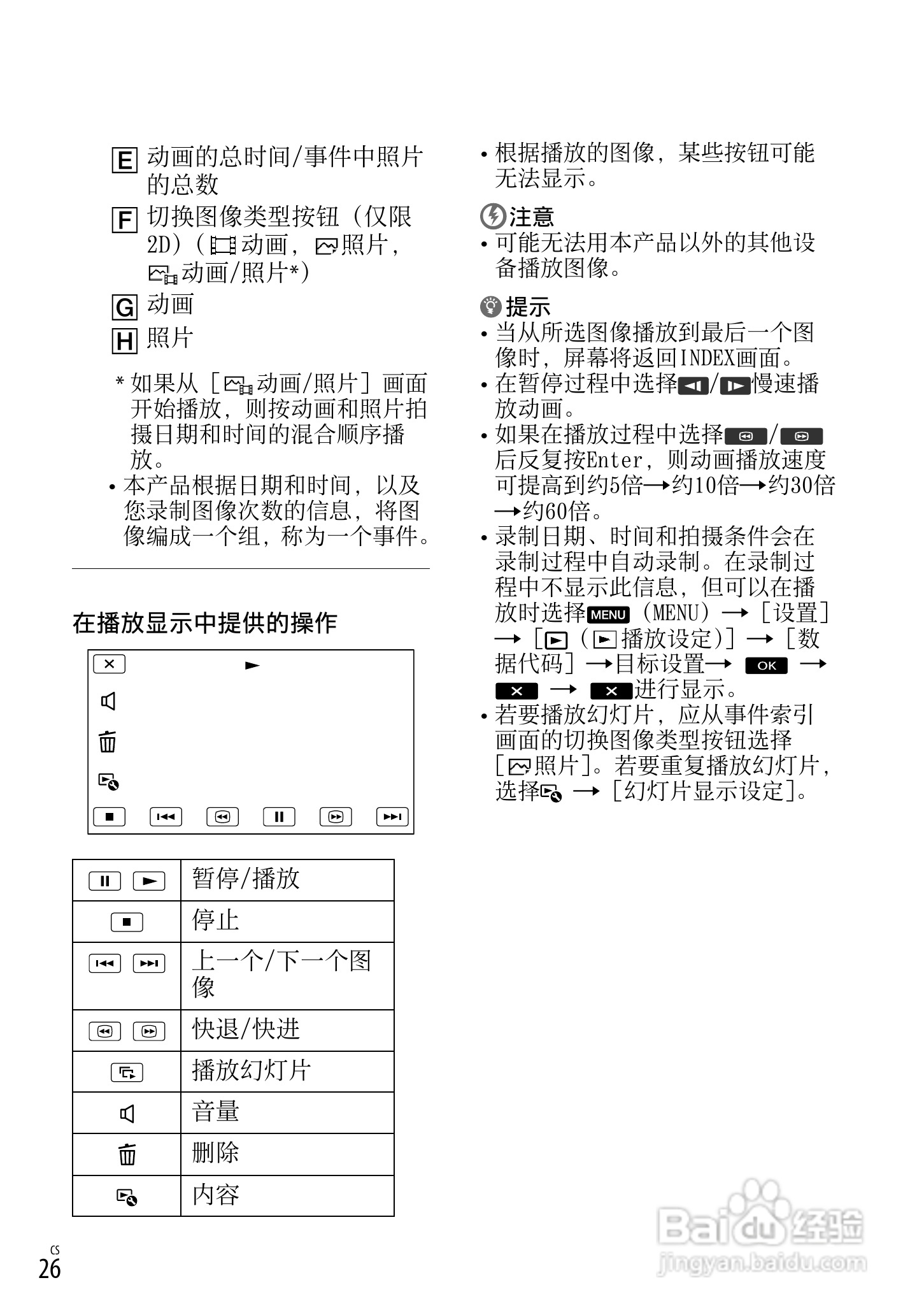 索尼DEV-5K数码摄相机使用说明书:[8]