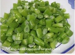 榄菜肉末四季豆