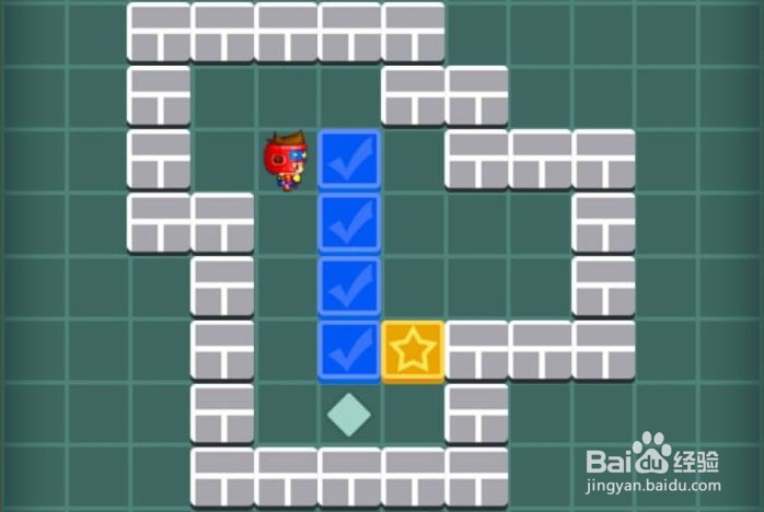 逻辑箱子手游第一关怎么通关