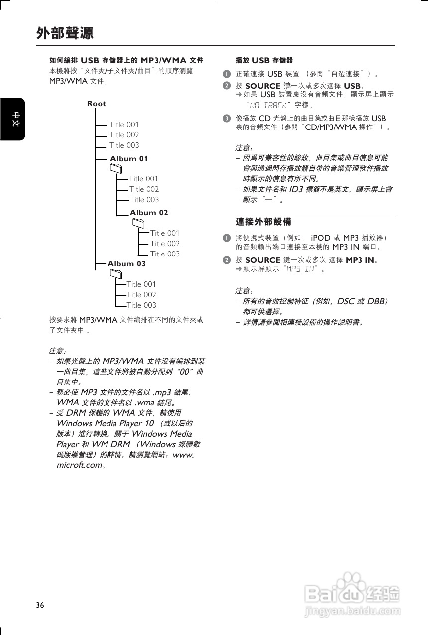 PHILIPS FWM185迷你组合音使用说明书:[1]