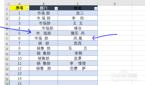 Excel中如何去掉单元格里的空格的3种方法