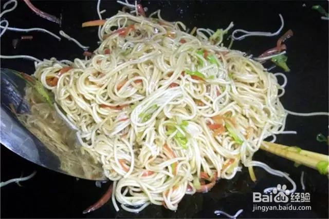 酱油炒面,怎么炒好吃