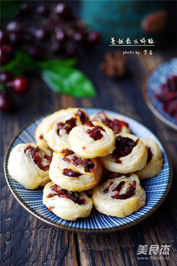 蔓越莓飞饼酥