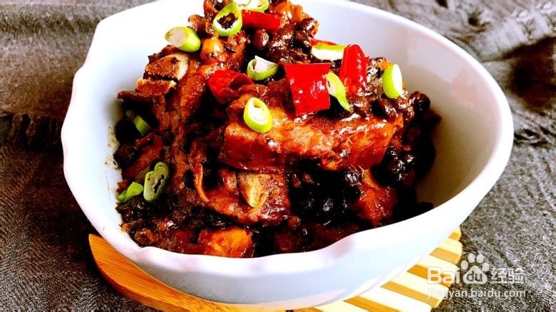 中国传统特色佳肴-豉香蒸排骨