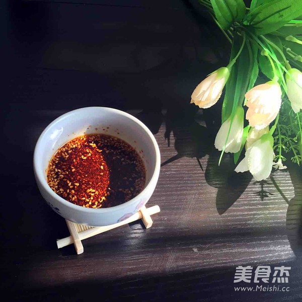 秘制辣椒油的做法