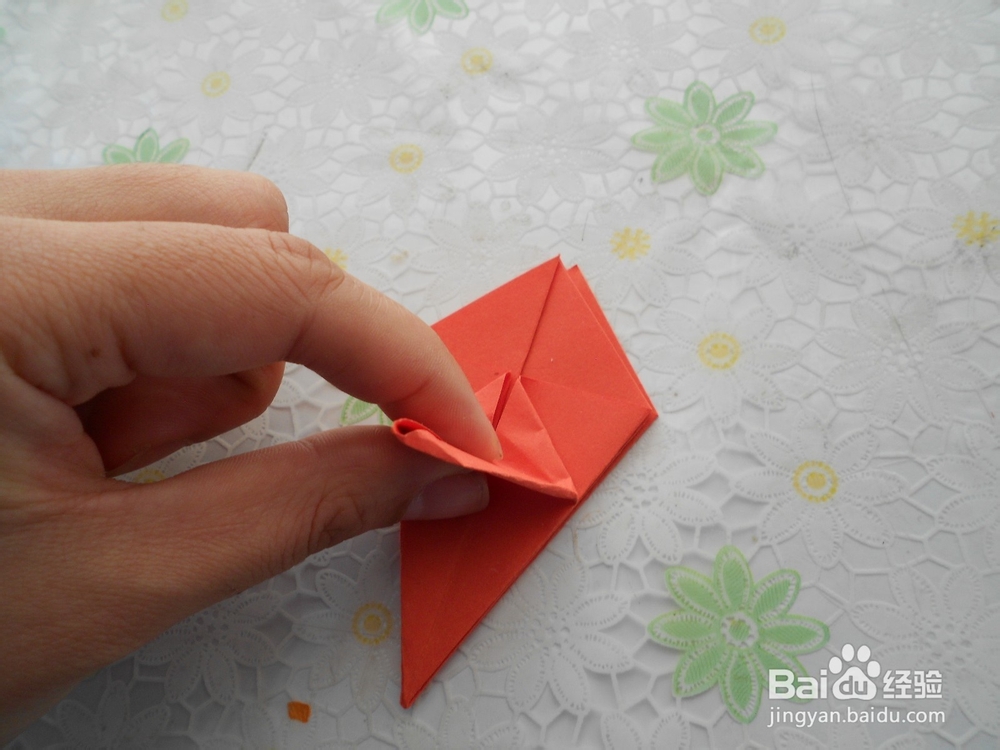 百合花是如何折的