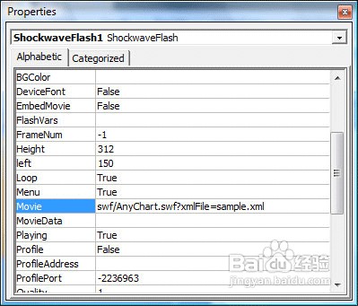 在PPT中插入AnyChart图表
