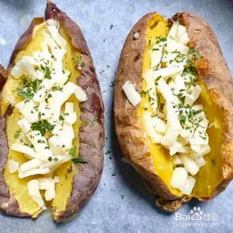 奶酪红薯的做法