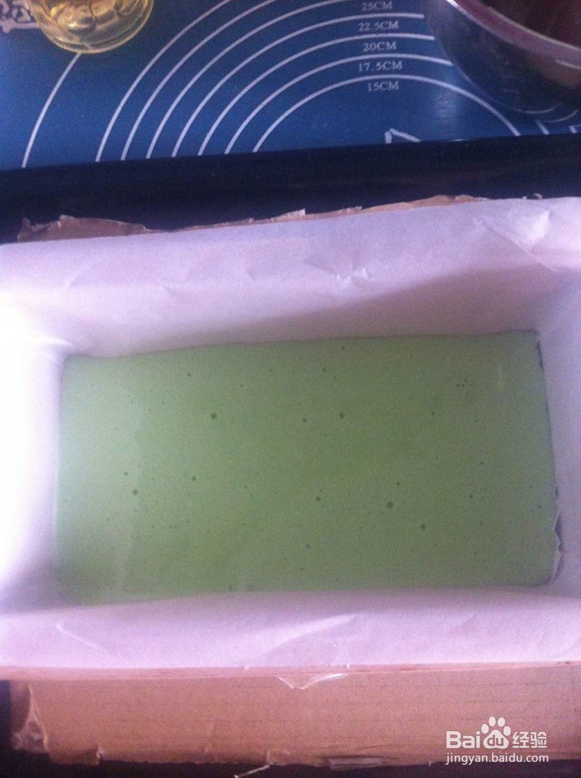 三色长崎蛋糕的做法