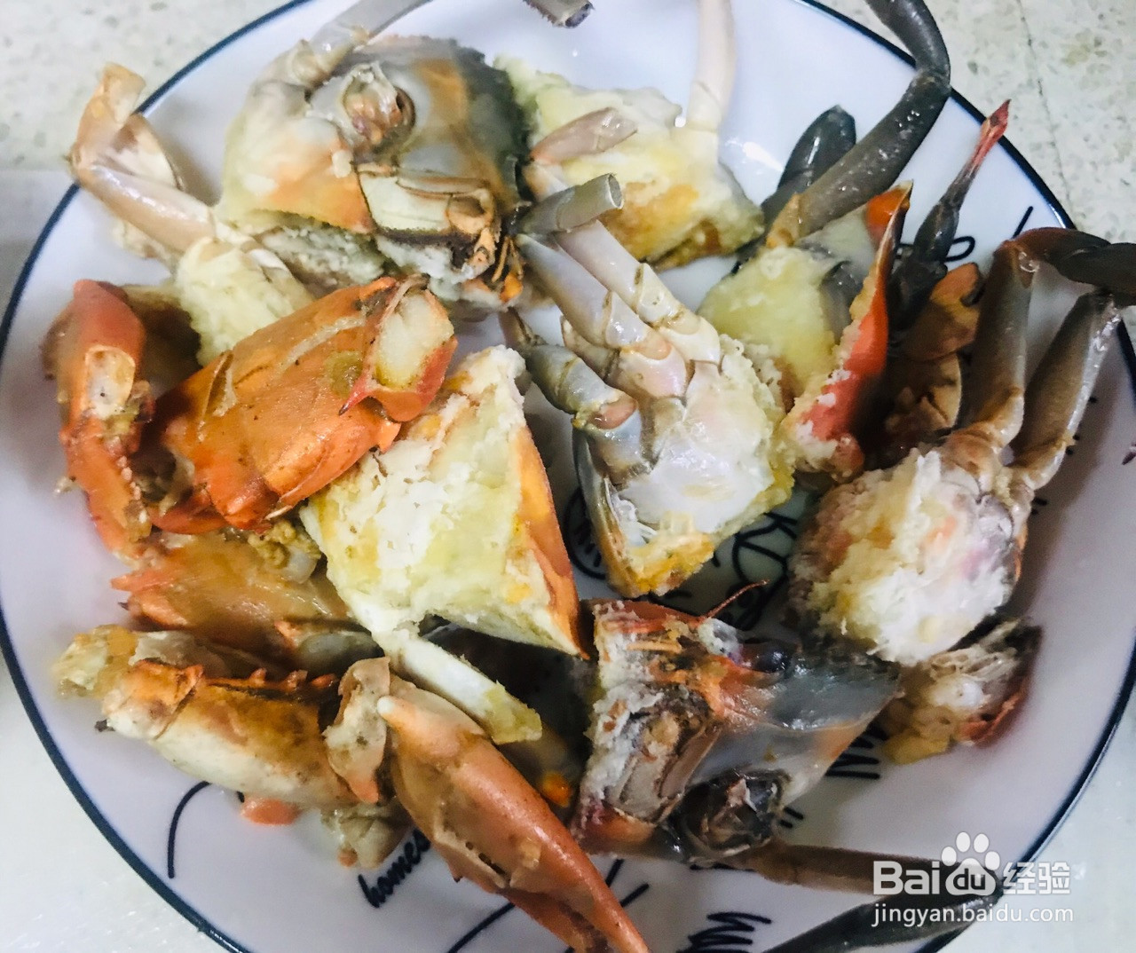 咖喱蟹的做法