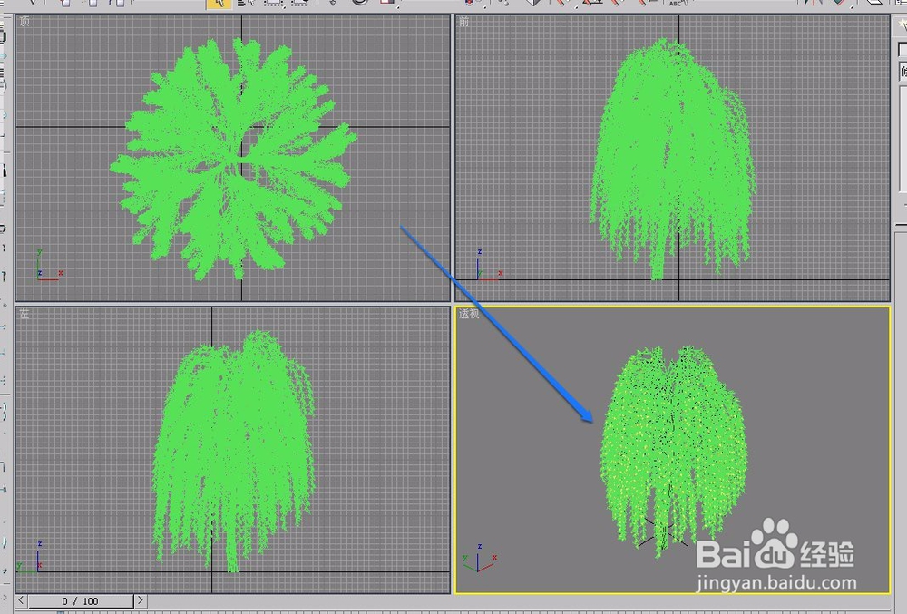3ds max AEC扩展之植物的“参数”卷展栏的设置