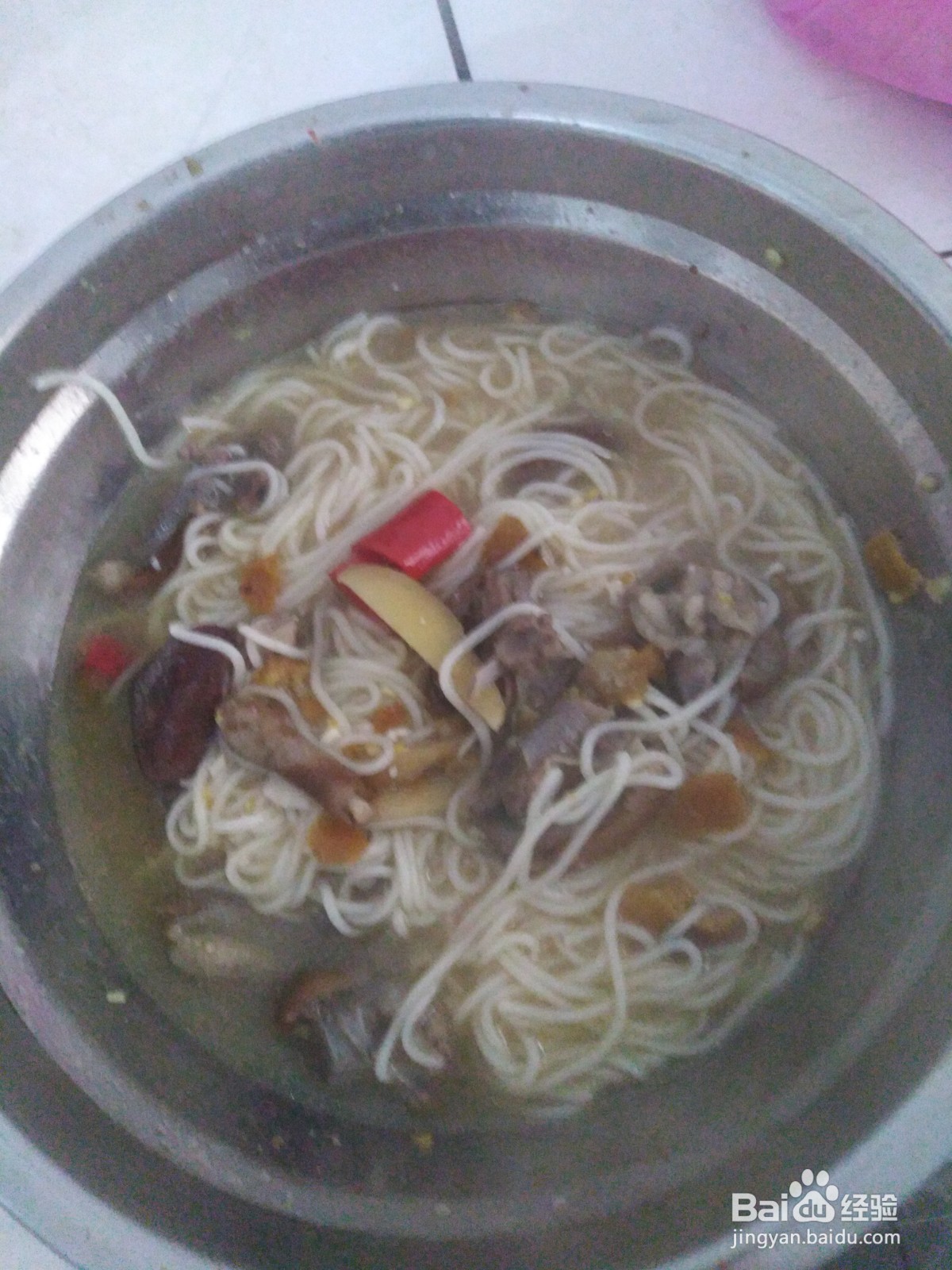 如何做狗肉面条？