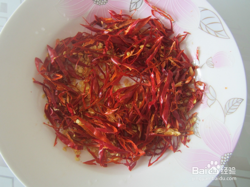 蒙阴干煸辣肉丝的炒法