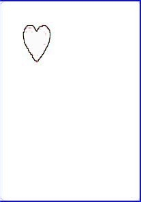 怎样制作红桃扑克牌？