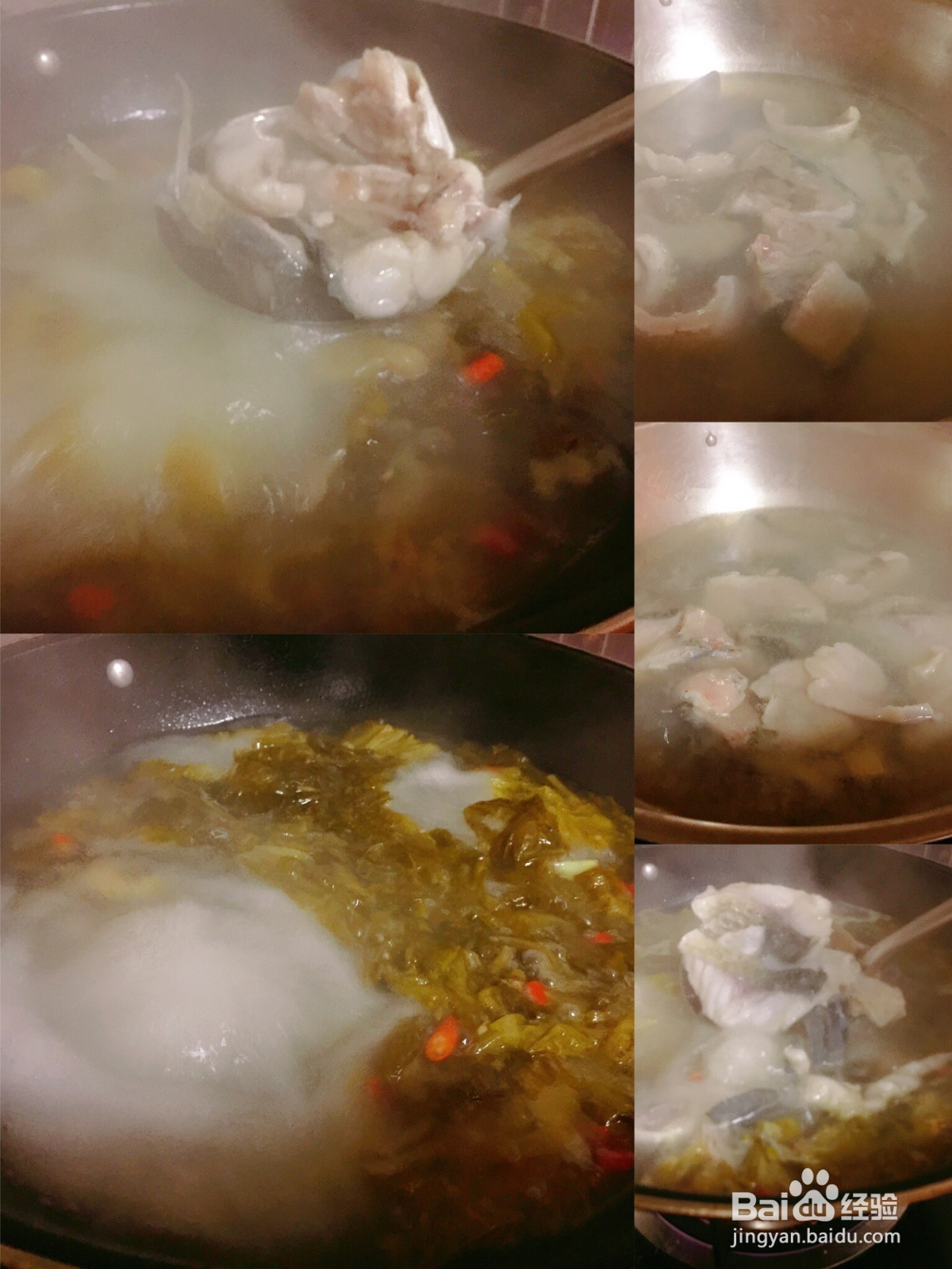 清爽开胃酸菜鱼的做法
