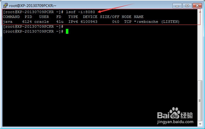 linux系统下查看端口的占用情况
