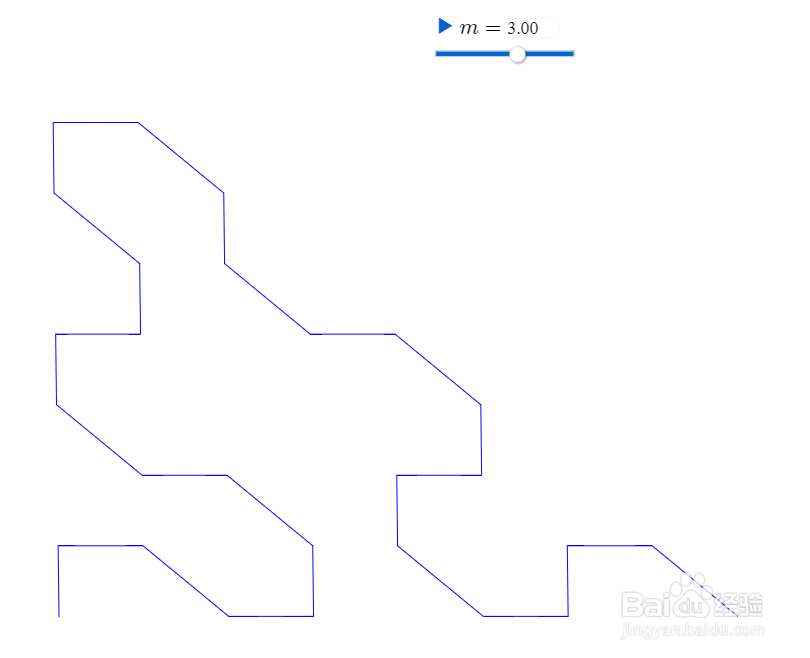 【网络画板】Sierpinski三角形的一笔画构造