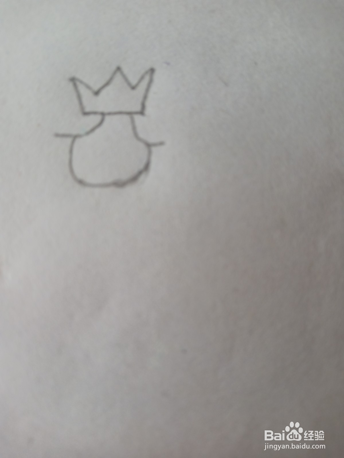 艾莎公主简笔画