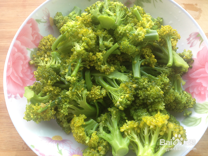 花椰菜炒肉片的做法