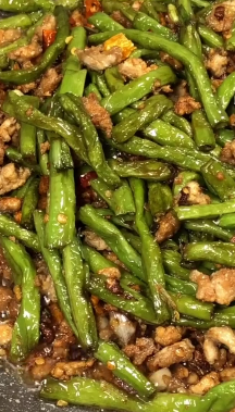 怎么做肉末炒豆角