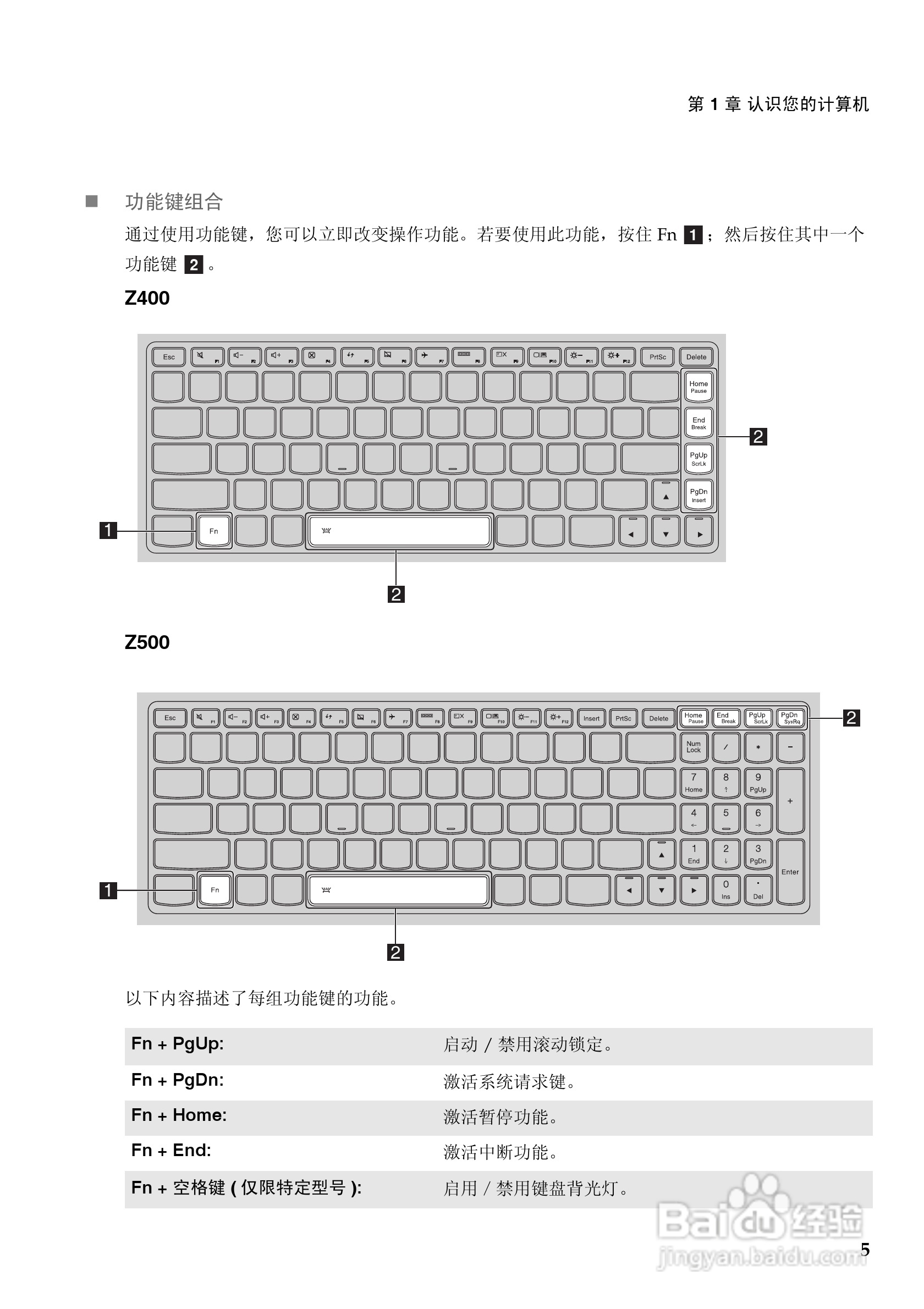联想Z500touch笔记本电脑使用说明书:[1]
