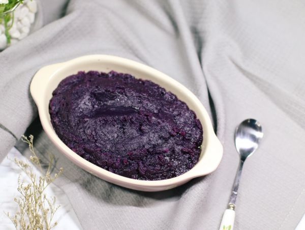 面包机版紫薯馅