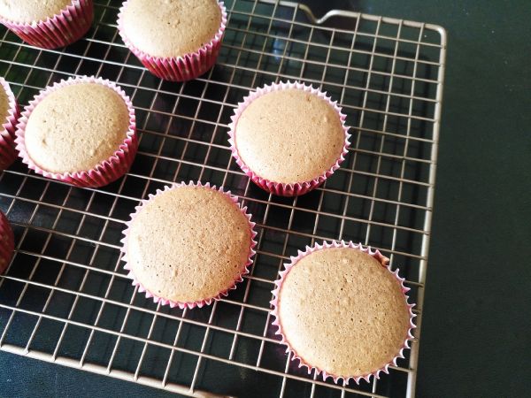 可可戚风纸杯蛋糕