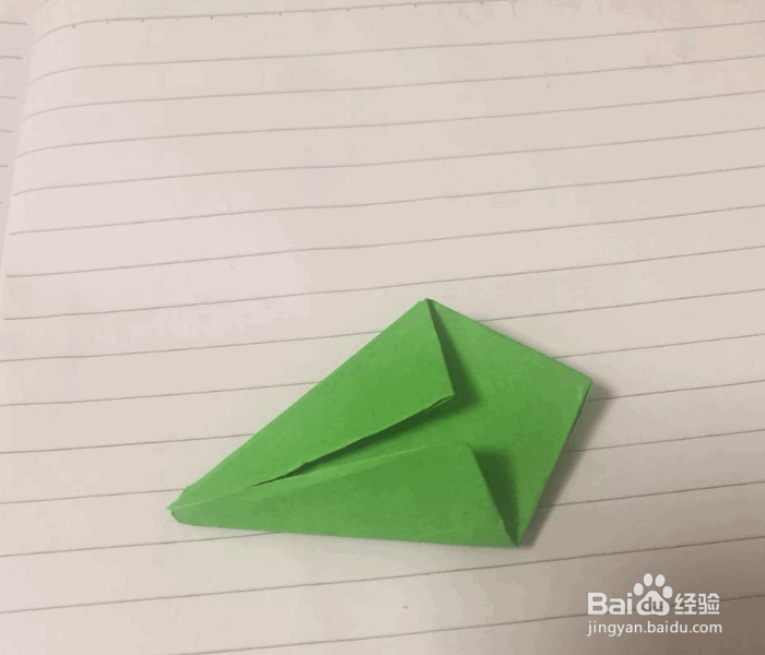 牵牛花花萼的简单折法