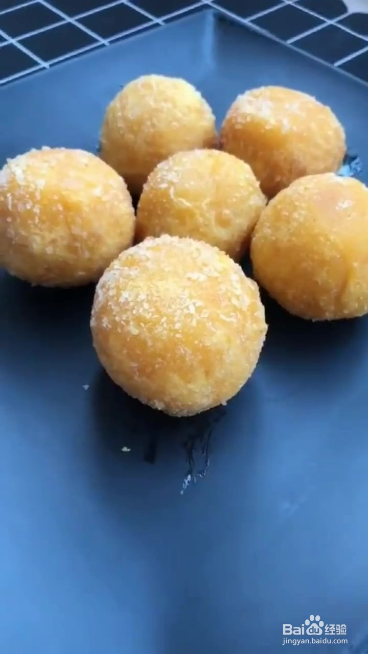 如何制作拉丝南瓜丸子