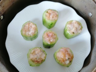 黄瓜酿肉的做法,美味又可口