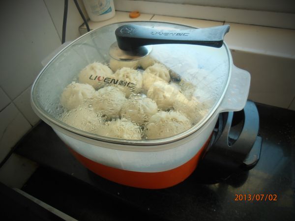 豆角猪肉馅包子