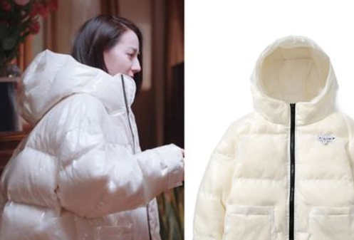 乔晶晶同款白色羽绒服是什么牌子