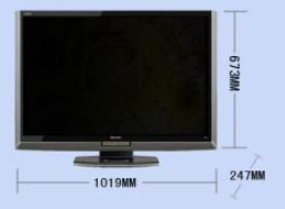 50寸电视是长多少,宽多少?