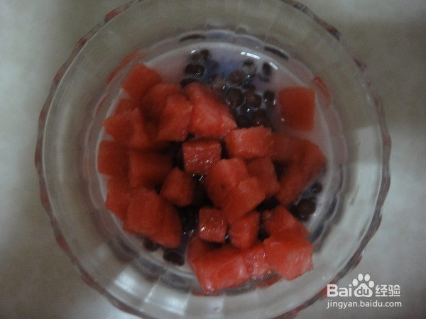 如何全手工自制微夏私语奶茶(红豆冰沙)