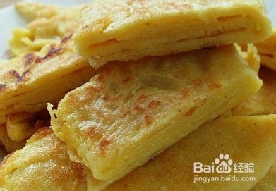 杂粮鸡蛋卷的做法