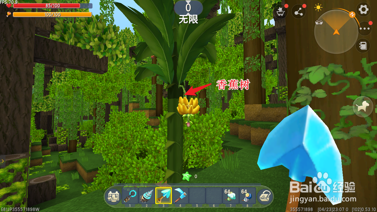 迷你世界香蕉树苗怎么获得