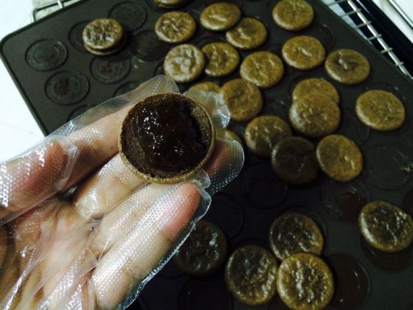 巧克力夹心饼干