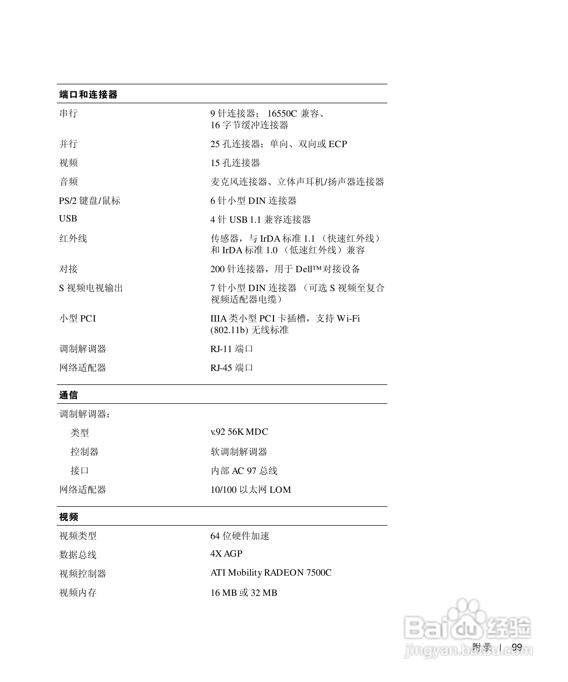 戴尔Inspiron 4150笔记本使用说明书:[10]