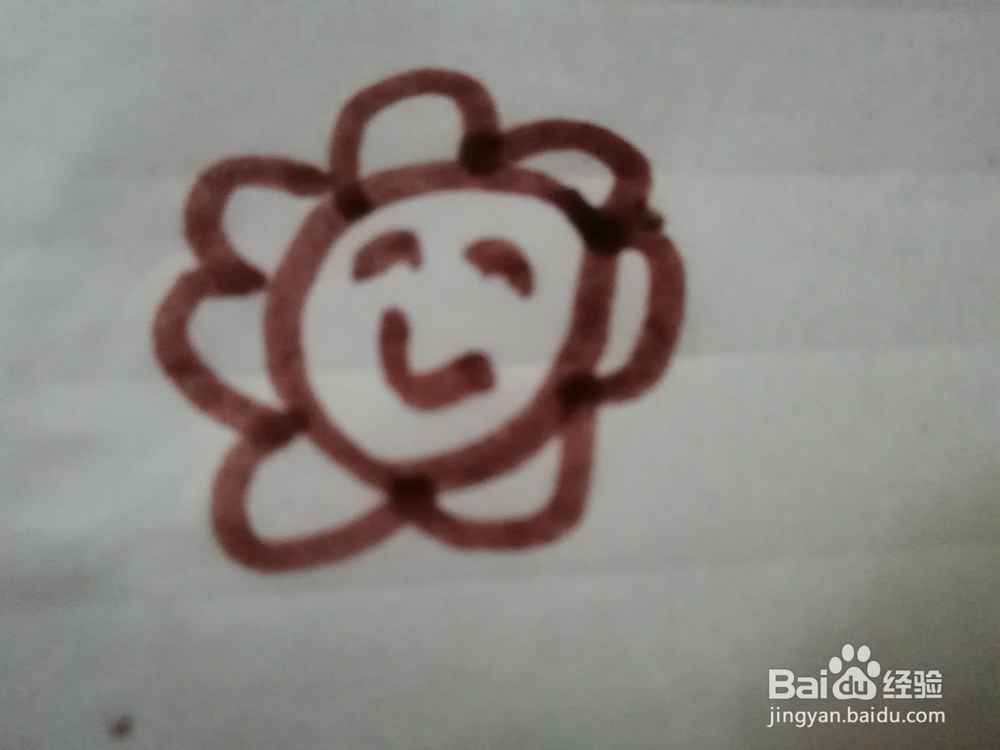 怎么样用简笔画画花