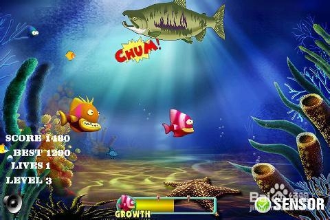 大鱼吃小鱼安卓手机版全关卡攻略之第一大关