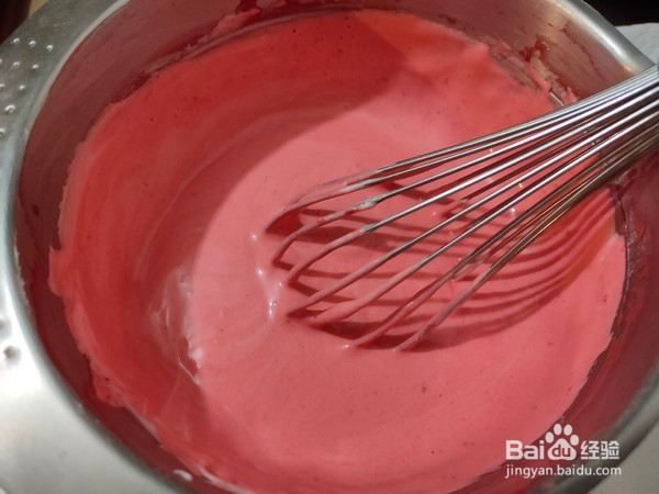 红丝绒戚风蛋糕的做法